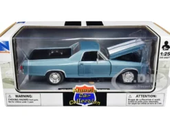 1970 Chevrolet El Camino SS Blue 1/24 Diecast Model Car New Ray 71883