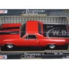 1970 Chevrolet El Camino SS 396 Red 1/24 Diecast Model Car Motormax 79347