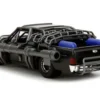 1967 Chevrolet El Camino with Cannons Matt Black Fast X 2023 Movie Fast & Furious Series 1/32 Diecast Model Car Jada 34733