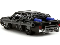 1967 Chevrolet El Camino with Cannons Matt Black Fast X 2023 Movie Fast & Furious Series 1/32 Diecast Model Car Jada 34733