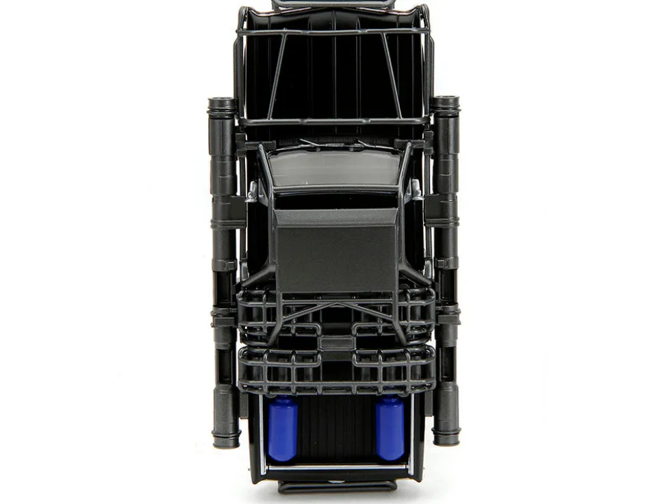 1967 Chevrolet El Camino with Cannons Matt Black Fast X 2023 Movie Fast & Furious Series 1/32 Diecast Model Car Jada 34733