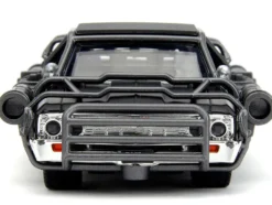 1967 Chevrolet El Camino with Cannons Matt Black Fast X 2023 Movie Fast & Furious Series 1/32 Diecast Model Car Jada 34733