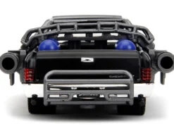 1967 Chevrolet El Camino with Cannons Matt Black Fast X 2023 Movie Fast & Furious Series 1/32 Diecast Model Car Jada 34733