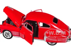 1948 Chevrolet Fleetline Aerosedan Red 