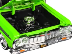 1964 Chevrolet Impala Lowrider Hard Top Green with White Top 