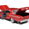 1964 Chevrolet Impala Red 1/24 Diecast Model Car Motormax 73259