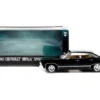 1967 Chevrolet Impala Sport Sedan Tuxedo Black 1/24 Diecast Model Car Greenlight 84035