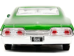 1967 Chevrolet Impala SS Green Metallic and White with White Interior Bigtime Muscle Series 1/24 Diecast Model Car Jada 35025