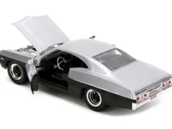 1967 Chevrolet Impala SS Silver Metallic and Black 