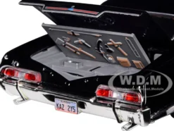 1967 Chevrolet Impala SS Sport Sedan Black Dean Winchester Diecast Figurine Supernatural 2005 2020 TV Series Hollywood Rides Series 1/24 Diecast Model Car Jada 32250