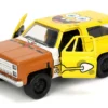 1980 Chevrolet K5 Blazer SpongeBob SquarePants Diecast Figurine Hollywood Rides Series 1/32 Diecast Model Car Jada 31798