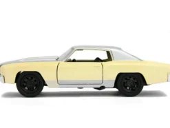 Chevrolet Monte Carlo Cream with Silver Hood and Top "The Fast and the Furious: Tokyo Drift" (2006) Movie "Fast & Furious" Series 1/32 Diecast Model Car by Jada