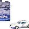 1983 Chevrolet Monte Carlo #5 "Hendrick Motorsports First Test Car Tribute" White with Blue Stripes and Interior "Hobby Exclusive" Series 1/64 Diecast Model Car by Greenlight