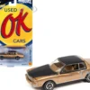 1980 Chevrolet Monte Carlo Light Camel Gold Metallic with Black Top and Hood Limited Edition to 3484 pieces Worldwide OK Used Cars 2023 Series 1/64 Diecast Model Car Johnny Lightning JLMC032-JLSP336B