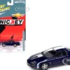 2002 Chevrolet Nickey Camaro ZL1 Navy Blue Metallic with White Stripes "Muscle Cars USA" Series 1/64 Diecast Model Car by Johnny Lightning