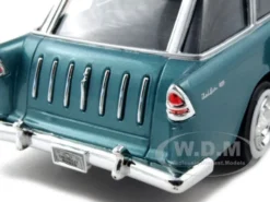 1955 Chevrolet Nomad Green 1/24 Diecast Model Car Motormax 73248