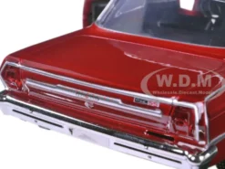 1964 Chevrolet Nova SS Burgundy 1/25 Diecast Model Car New Ray 71823 A