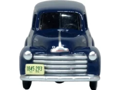 1950 Chevrolet Panel Van Mariner Blue 1/87 (HO) Scale Diecast Model Car by Oxford Diecast