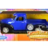 1953 Chevrolet 3100 Pickup Truck Blue Black Low Rider Collection 1/24 Diecast Model Car Welly 22087