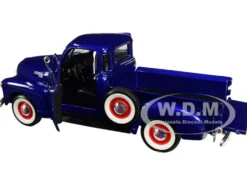1953 Chevrolet 3100 Pickup Truck Blue 1/24 1/27 Diecast Model Car Welly 22087