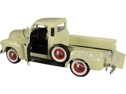 1953 Chevrolet 3100 Pickup Truck Cream 1/24 1/27 Diecast Model Car Welly 22087
