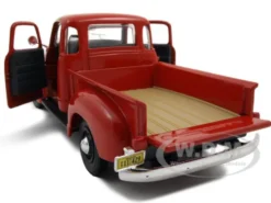 1950 Chevrolet 3100 Pick Up Truck Omaha Orange 1/25 Diecast Model Maisto 31952