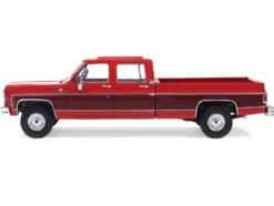 1979 Chevrolet Scottsdale K20 Pickup Truck Carmine Red Two-Tone 1/64 Diecast Model Car by IXO Models