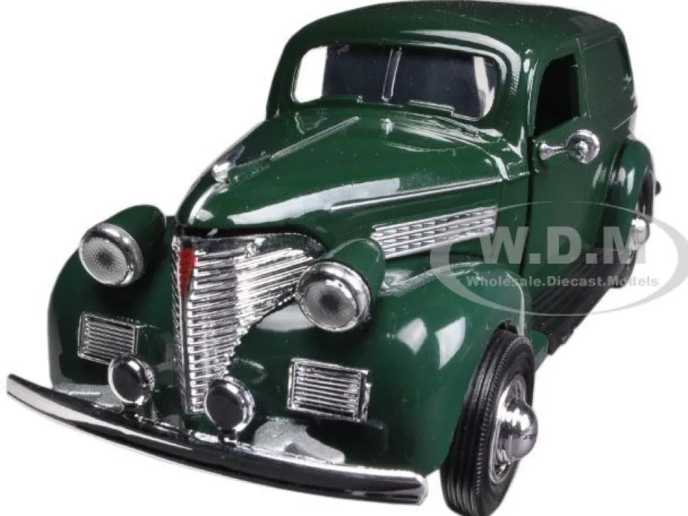 1939 Chevrolet Sedan Delivery Green 1/32 Diecast Car Model by New Ray 55053
