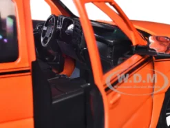 2006 Chevrolet Silverado Custom Pickup Truck Orange Metallic with Black Stripes 