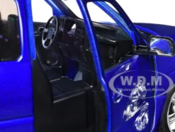 2006 Chevrolet Silverado Custom Pickup Truck Blue Metallic 