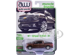 2019 Chevrolet Silverado High Country Pickup Truck Oakwood Brown Metallic