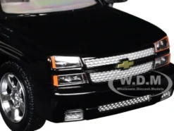 2006 Chevrolet Silverado Intimidator SS Pickup Truck Black "Timeless Legends" Series 1/25 Diecast Model Car by Motormax