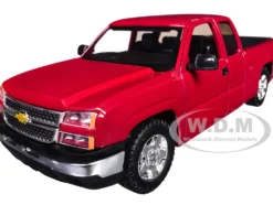 2006 Chevrolet Silverado 1500 Pickup Truck Red Metallic 