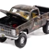 1983 Chevrolet Silverado Pickup Truck "Mossy Oak" Camouflage Livery "Big Country Collectibles" 2025 Series 1/64 Diecast Model Car by Auto World