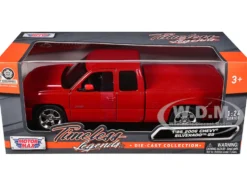 2006 Chevrolet Silverado SS Pickup Truck Red "Timeless Legends" Series 1/25 Diecast Model Car by Motormax