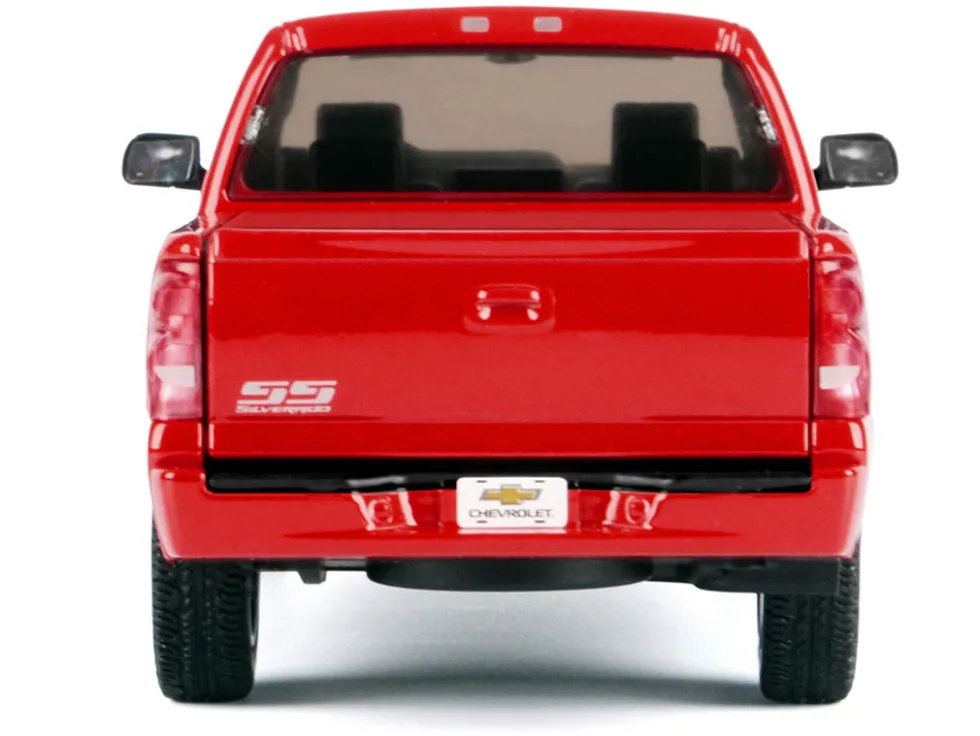 2006 Chevrolet Silverado SS Pickup Truck Red "Timeless Legends" Series 1/25 Diecast Model Car by Motormax