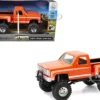 Chevrolet Sport Step Side Pickup Truck Orange with White Graphics "Xtreme Off-Road" Series 1/30 Diecast Model by New Ray