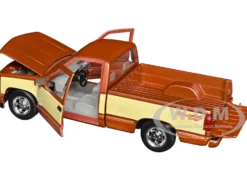 1992 Chevrolet 454 SS Pickup Truck Copper Metallic with Beige Sides "American Classics" Series 1/24 Diecast Model Car by Motormax