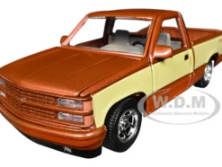 1992 Chevrolet 454 SS Pickup Truck Copper Metallic with Beige Sides 