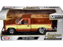 1992 Chevrolet 454 SS Pickup Truck Copper Metallic with Beige Sides 