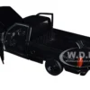 1992 Chevrolet 454 SS Pickup Truck Matt Black 1/24 Diecast Model Car Motormax 73203MTBK
