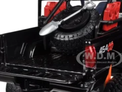 1992 Chevrolet 454 SS Pickup Truck Off Road Black 1/24 Diecast Model Motormax 79134