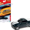 2005 Chevrolet SSR Pickup Truck Bermuda Blue Metallic with White Stripes Classic Gold Collection Series Limited Edition to 8476 pieces Worldwide 1/64 Diecast Model Car Johnny Lightning JLCG030-JLSP279A
