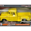 1957 Chevrolet 3100 Stepside Pickup Truck Yellow Timeless Legends Series 1/24 Diecast Model Car Motormax 79381y