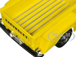 1957 Chevrolet 3100 Stepside Pickup Truck Yellow Timeless Legends Series 1/24 Diecast Model Car Motormax 79381y