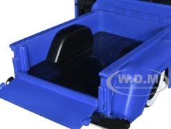 1955 Chevrolet Stepside Pickup Truck Matt Blue Just Trucks Series 1/24 Diecast Model Car Jada 34295