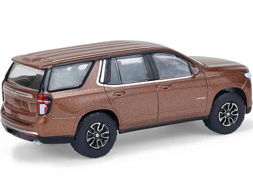 2022 Chevrolet Tahoe Auburn Metallic "Blue Collar Collection" Series 14 1/64 Diecast Model Car by Greenlight
