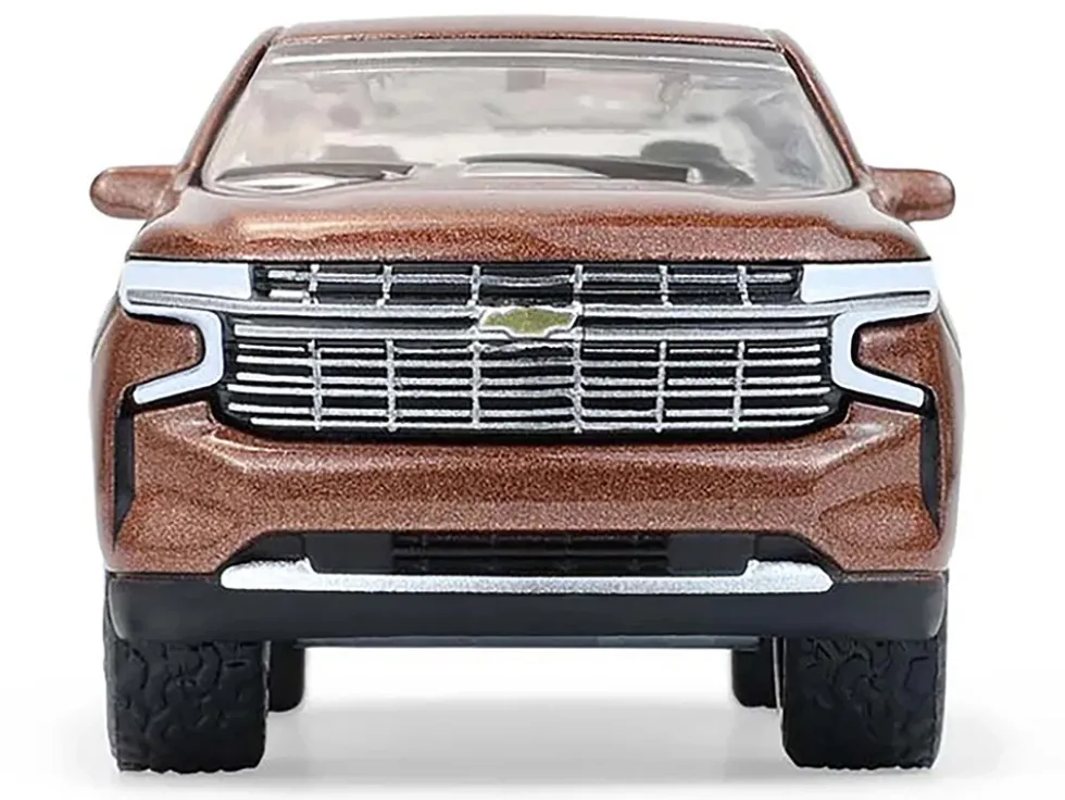 2022 Chevrolet Tahoe Auburn Metallic "Blue Collar Collection" Series 14 1/64 Diecast Model Car by Greenlight