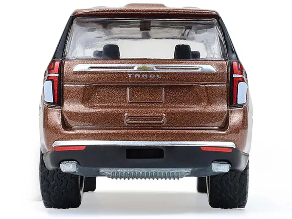 2022 Chevrolet Tahoe Auburn Metallic "Blue Collar Collection" Series 14 1/64 Diecast Model Car by Greenlight