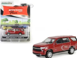 2023 Chevrolet Tahoe LS Radiant Red Metallic "Showroom Floor" Series 5 1/64 Diecast Model Car by Greenlight